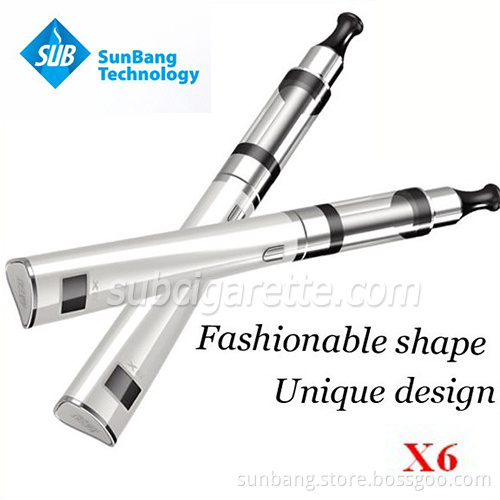 X6 Ecigator Ecig Vaporizer Pen X6 Ecigator Maraxas Mod, Electronic Cigarette X6 Dry Herb Vaporizer with LCD Battery X6 Vaporizer Pen for E-Liquid